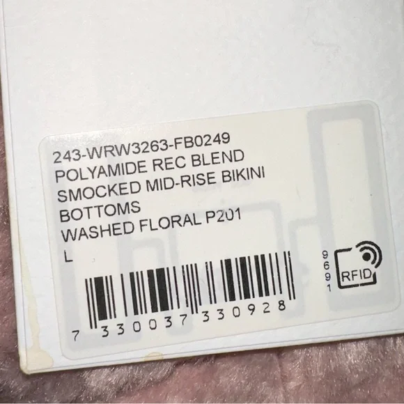 Toteme Tan and Green Botanical Bikini - Picture 7 of 8